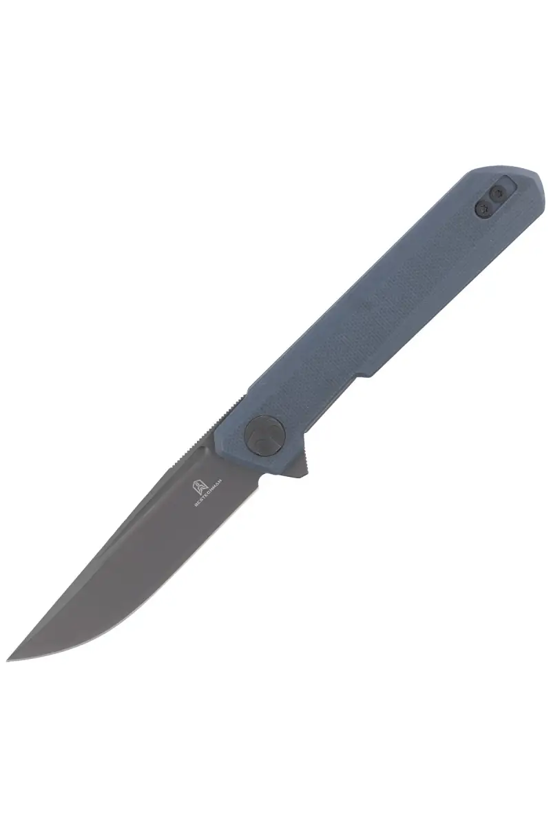 Nóż Bestechman Mini Dundee Grey G10, Grey DLC D2 by Ostap Hel (BMK03F)