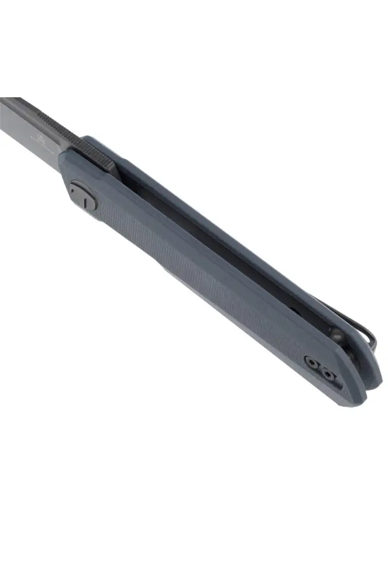 Nóż Bestechman Mini Dundee Grey G10, Grey DLC D2 by Ostap Hel (BMK03F)