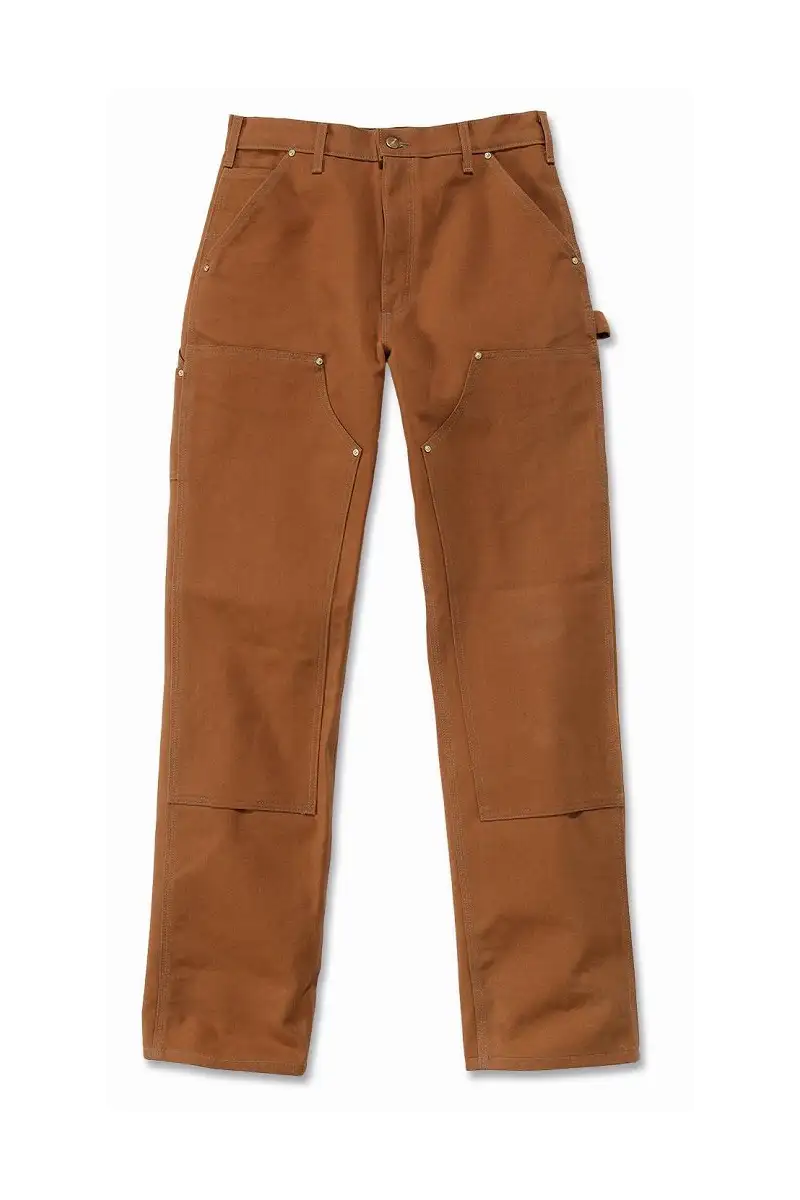 Spodnie Carhartt Firm Duck Double Front Work Brown