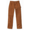 Spodnie Carhartt Firm Duck Double Front Work Brown