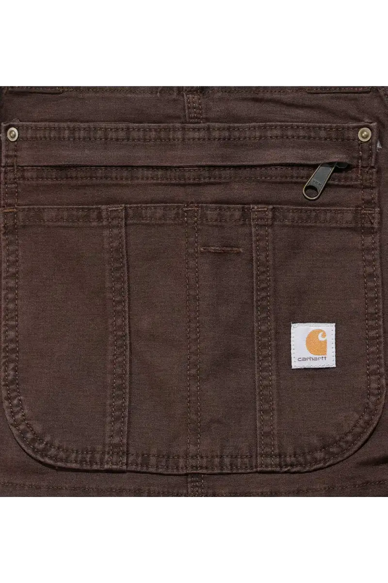 Ogrodniczki Carhartt Crawford Double Front Brown