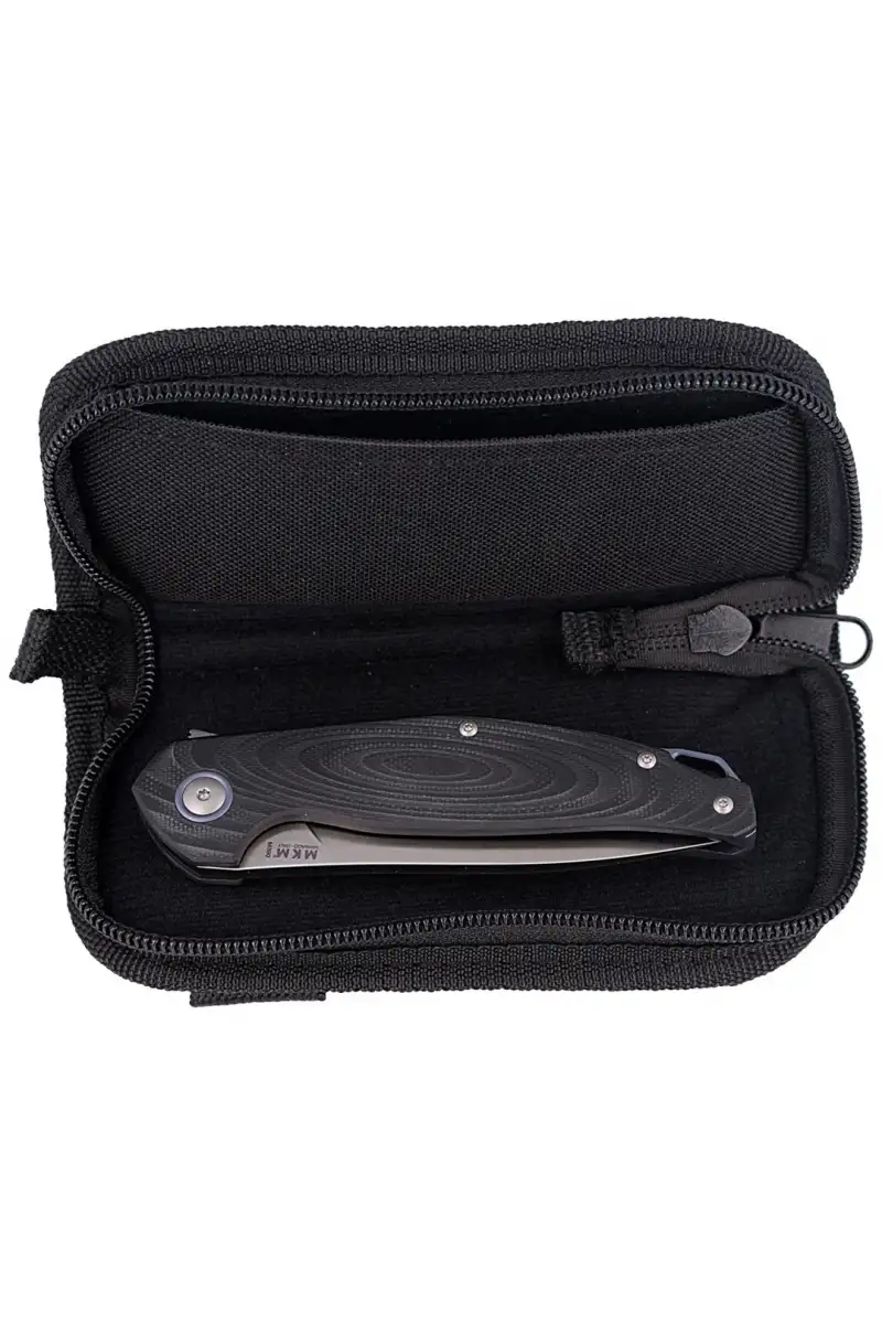 Nóż MKM Goccia Black G10, Satin Finish by Jens Ans