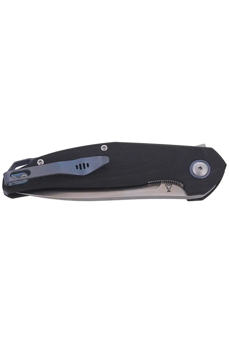 Nóż MKM Goccia Black G10, Satin Finish by Jens Ans