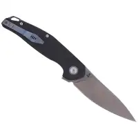 Nóż MKM Goccia Black G10, Satin Finish by Jens Ans