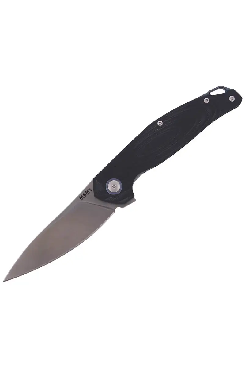 Nóż MKM Goccia Black G10, Satin Finish by Jens Ans