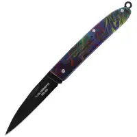 Nóż Herbertz Solingen Hit Rainbow Titanium, Black