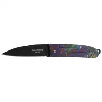 Nóż Herbertz Solingen Hit Rainbow Titanium, Black
