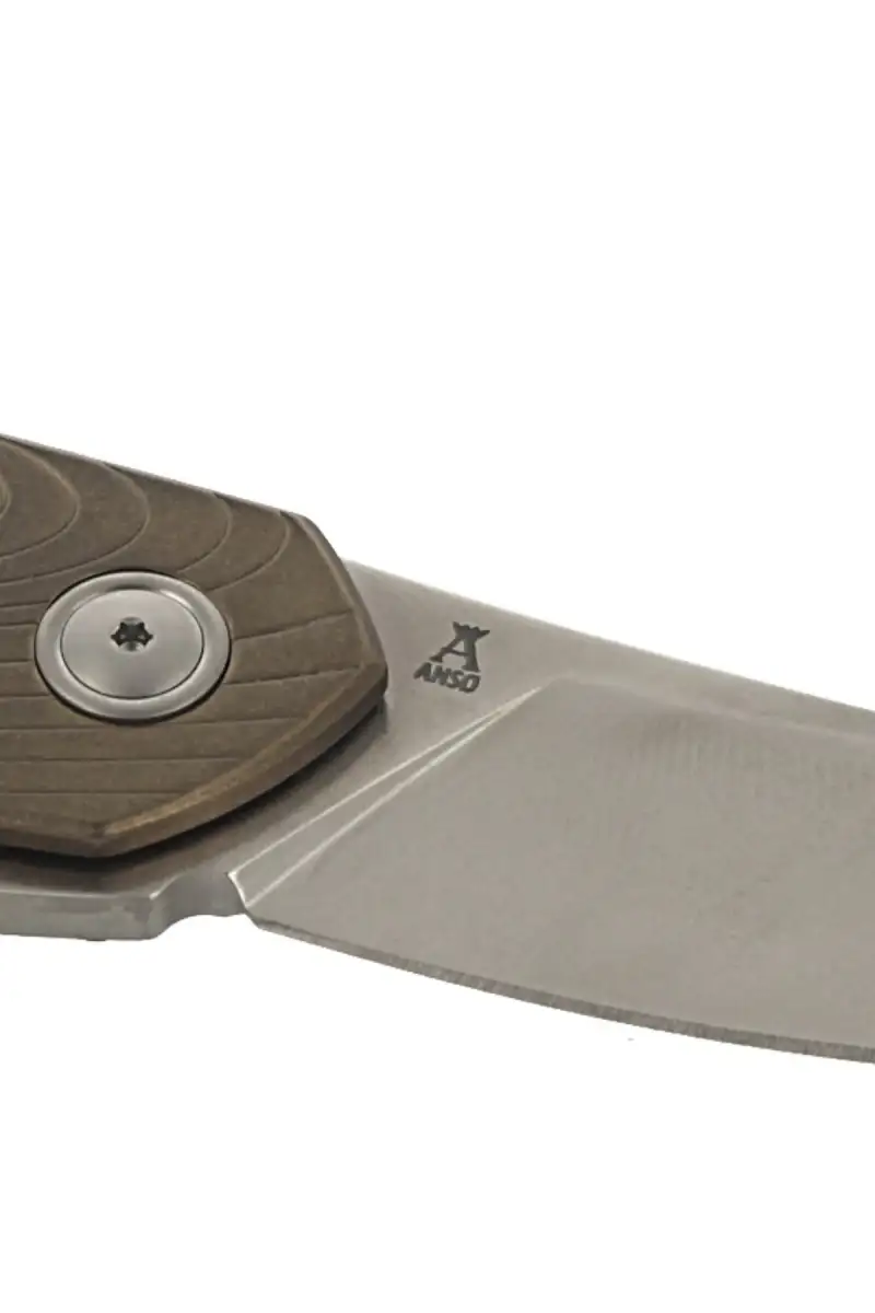 Nóż MKM Goccia Bronze Stonewashed Titanium, Satin