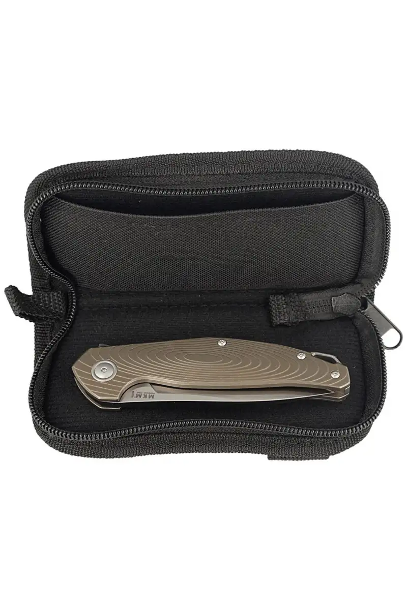 Nóż MKM Goccia Bronze Stonewashed Titanium, Satin