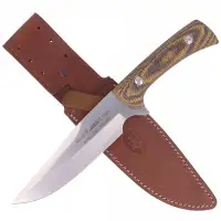 Nóż Muela Jabali Brown Micarta, Satin 170mm (JABAL
