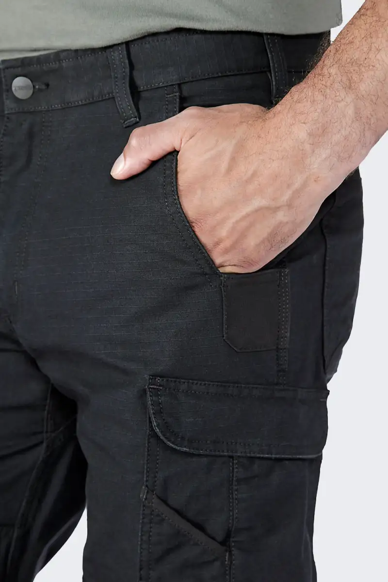 Spodnie Robocze Carhartt Steel Rugged Black