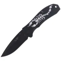Nóż Herbertz Solingen Scorpion Black Aluminium, Bl