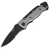 Nóż ratowniczy Herbertz Solingen Grey Aluminium, T