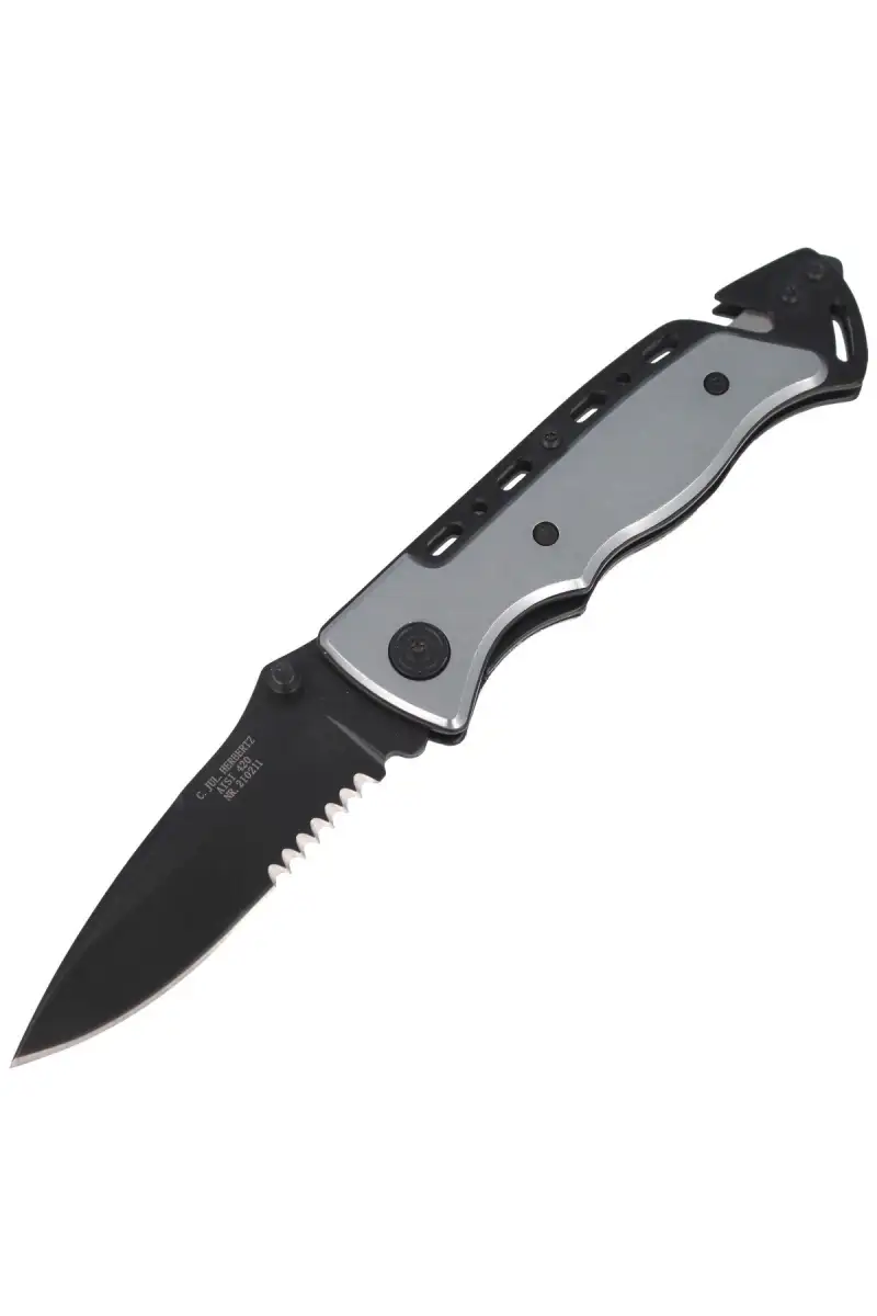 Nóż ratowniczy Herbertz Solingen Grey Aluminium, T