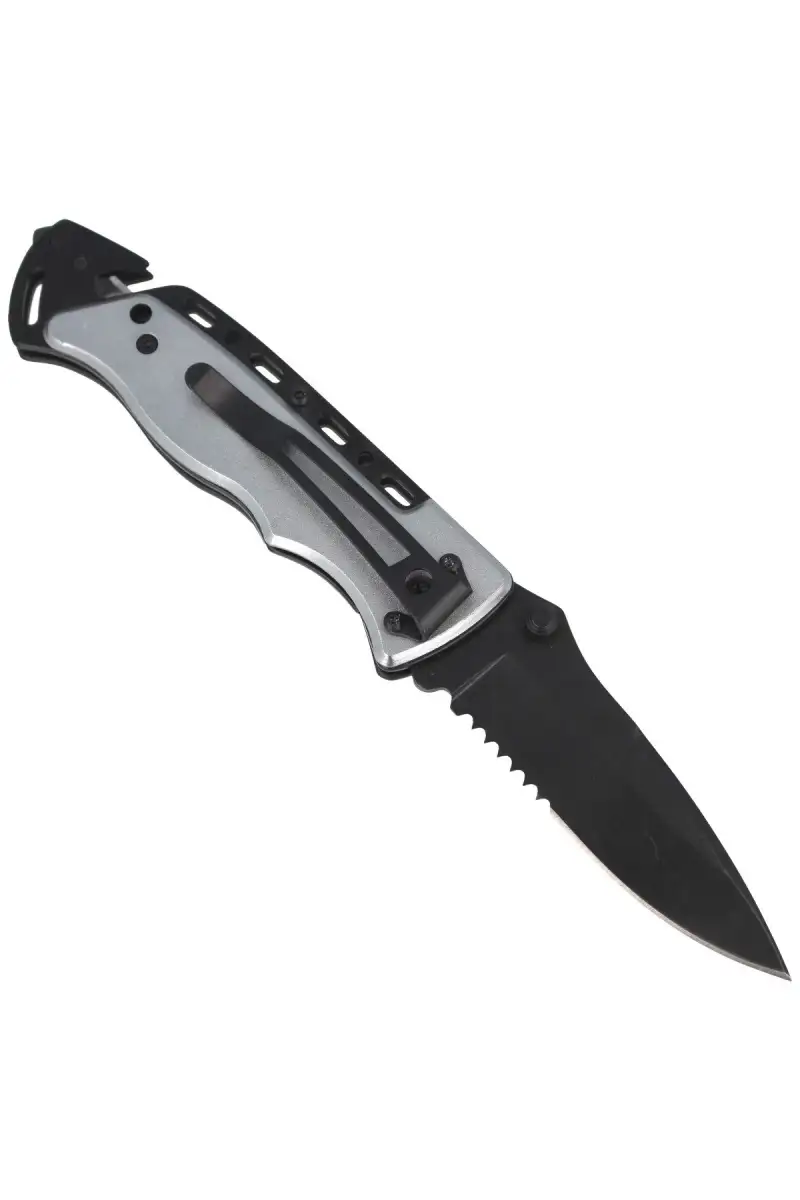 Nóż ratowniczy Herbertz Solingen Grey Aluminium, T
