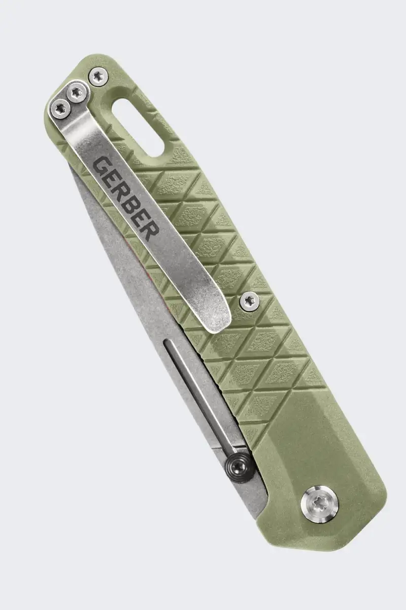 Nóż Składany Gerber Zilch Lichen Green