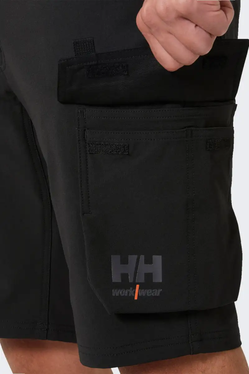 Krótkie Spodnie Helly Hansen Oxford 4X Cargo Black