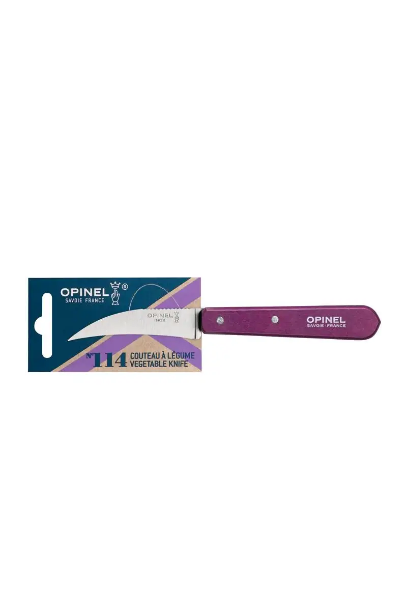 Opinel Nóż Vegetable Plum 114