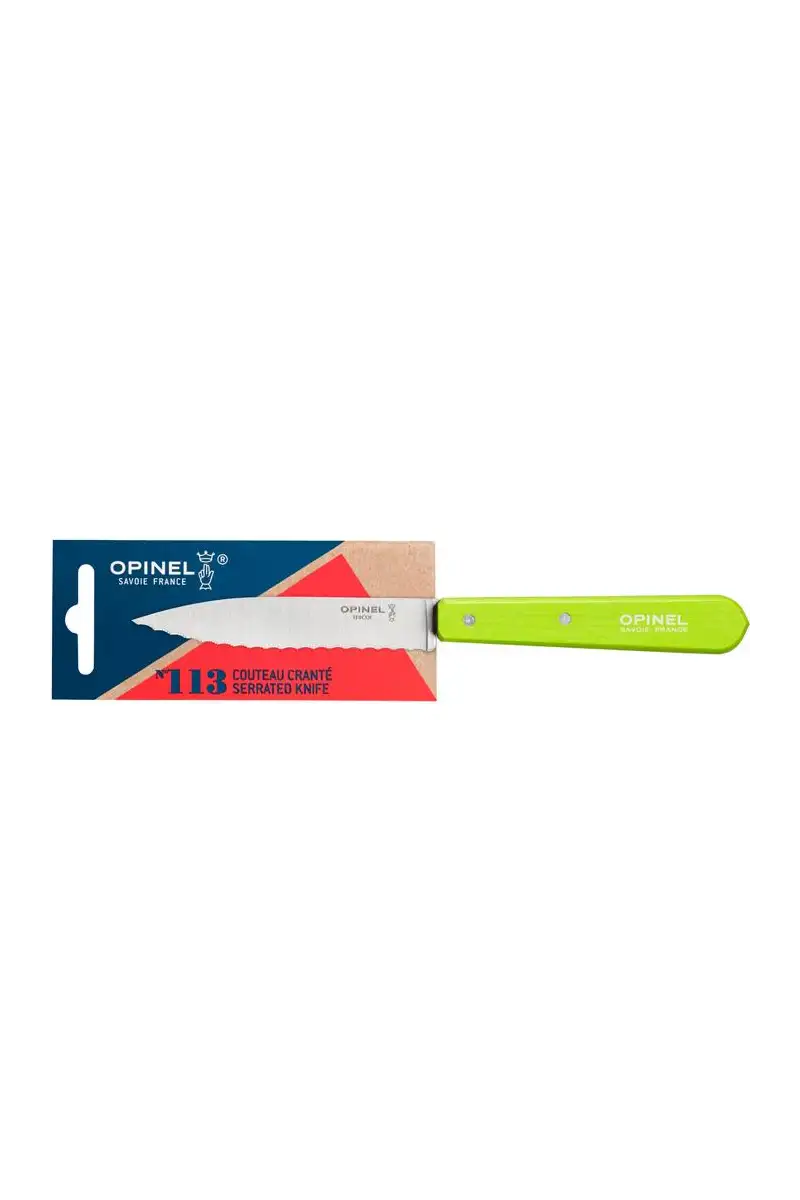 Opinel Nóż Serrated Green 113