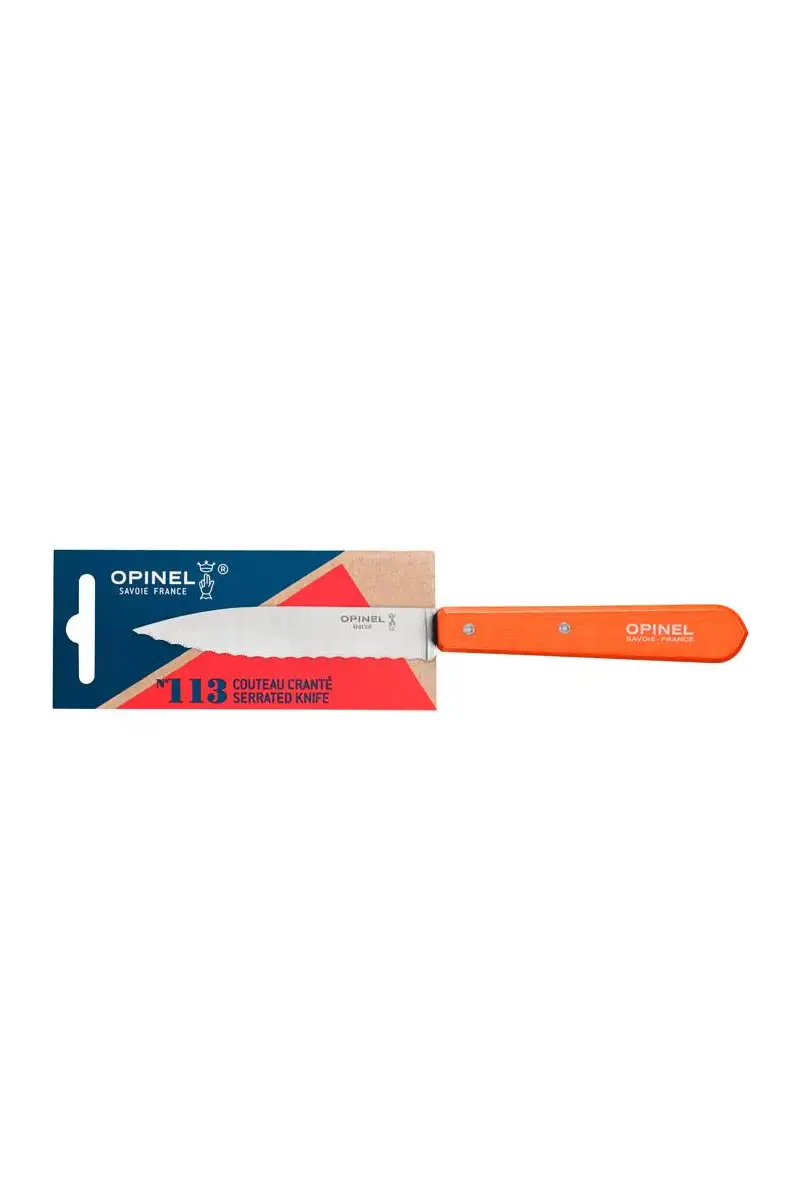 Opinel Nóż Serrated Orange 113