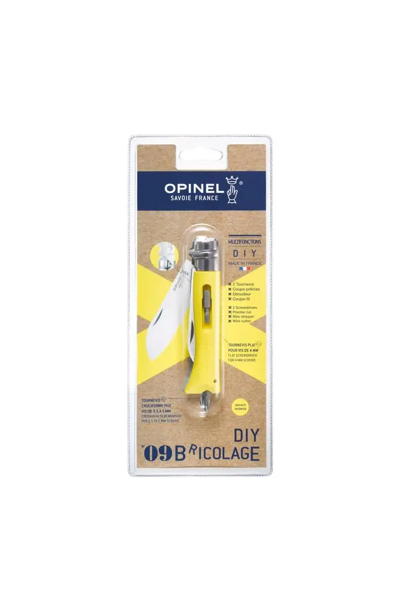 Opinel Nóż DIY Yellow Blister