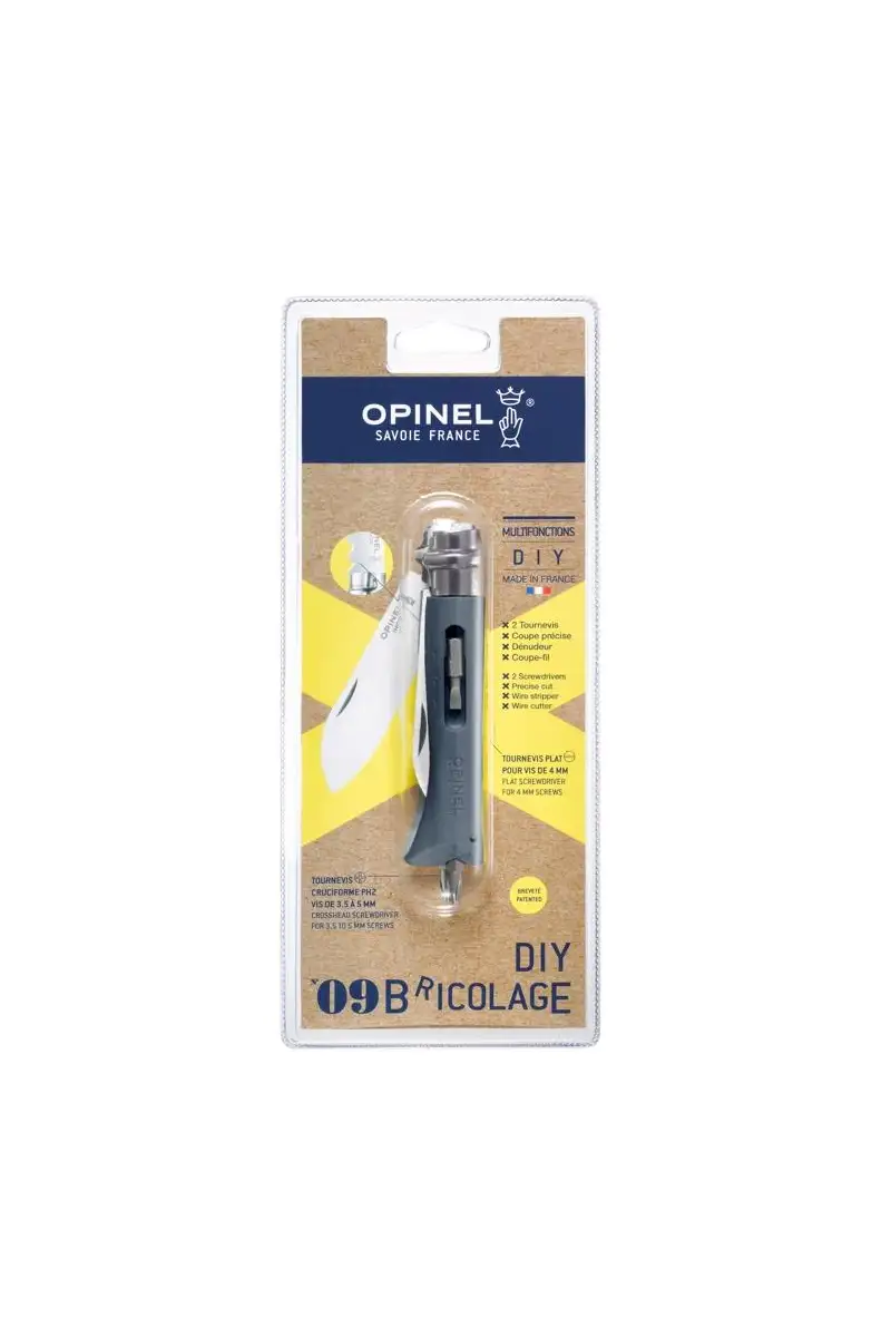 Opinel Nóż DIY Grey Blister