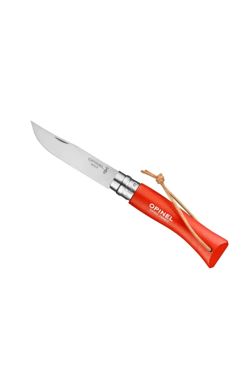 Opinel Nóż Colorama 07 Orange rzemień