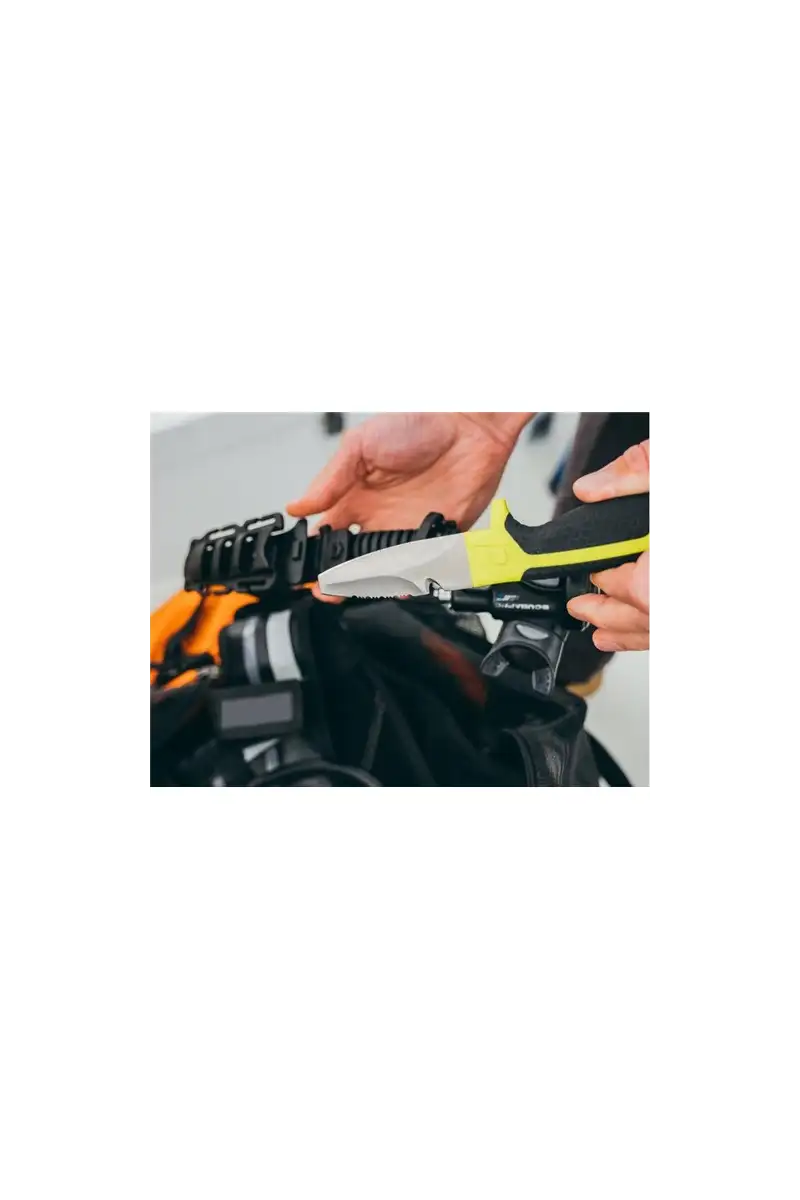 GearAid Nóż ratowniczy Tanu Dive and Rescue Green