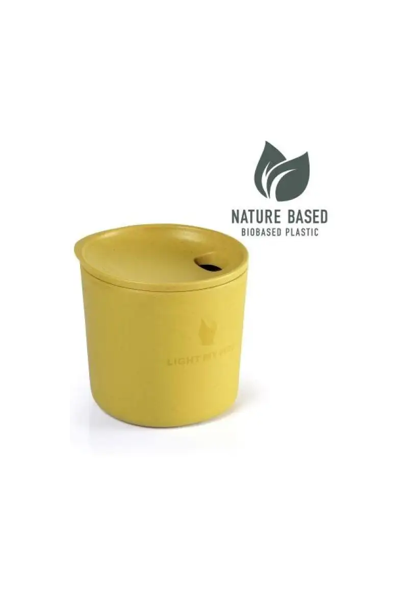 Light My Fire MyCup`n Lid Short mustyyellow