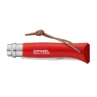 Opinel Nóż Inox Origins Red blister No.08 001981