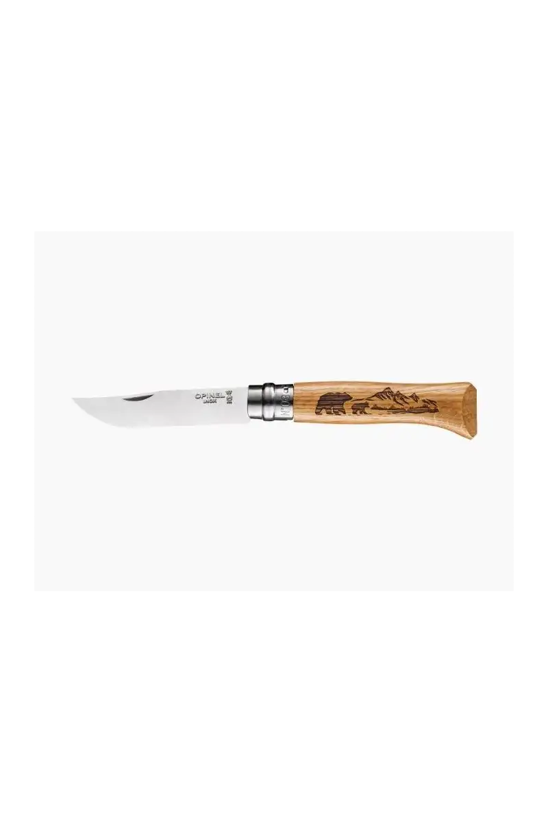 Opinel Nóż Animalia Oak Bear 08