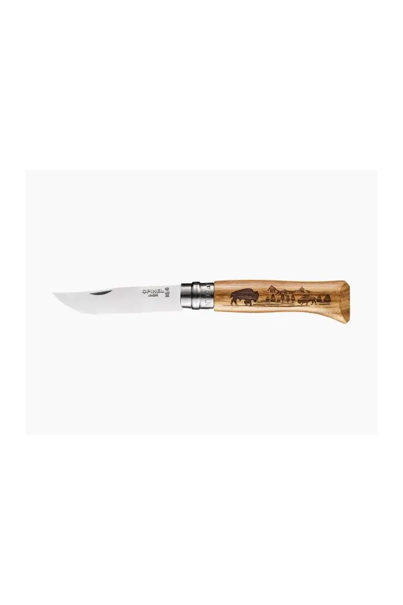 Opinel Nóż Animalia Oak Buffalo 08
