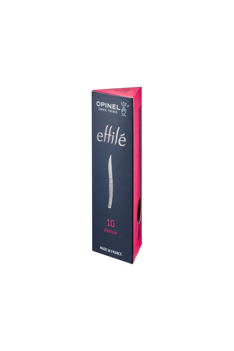 Opinel Nóż Slim Padauk Mirror Blade 10