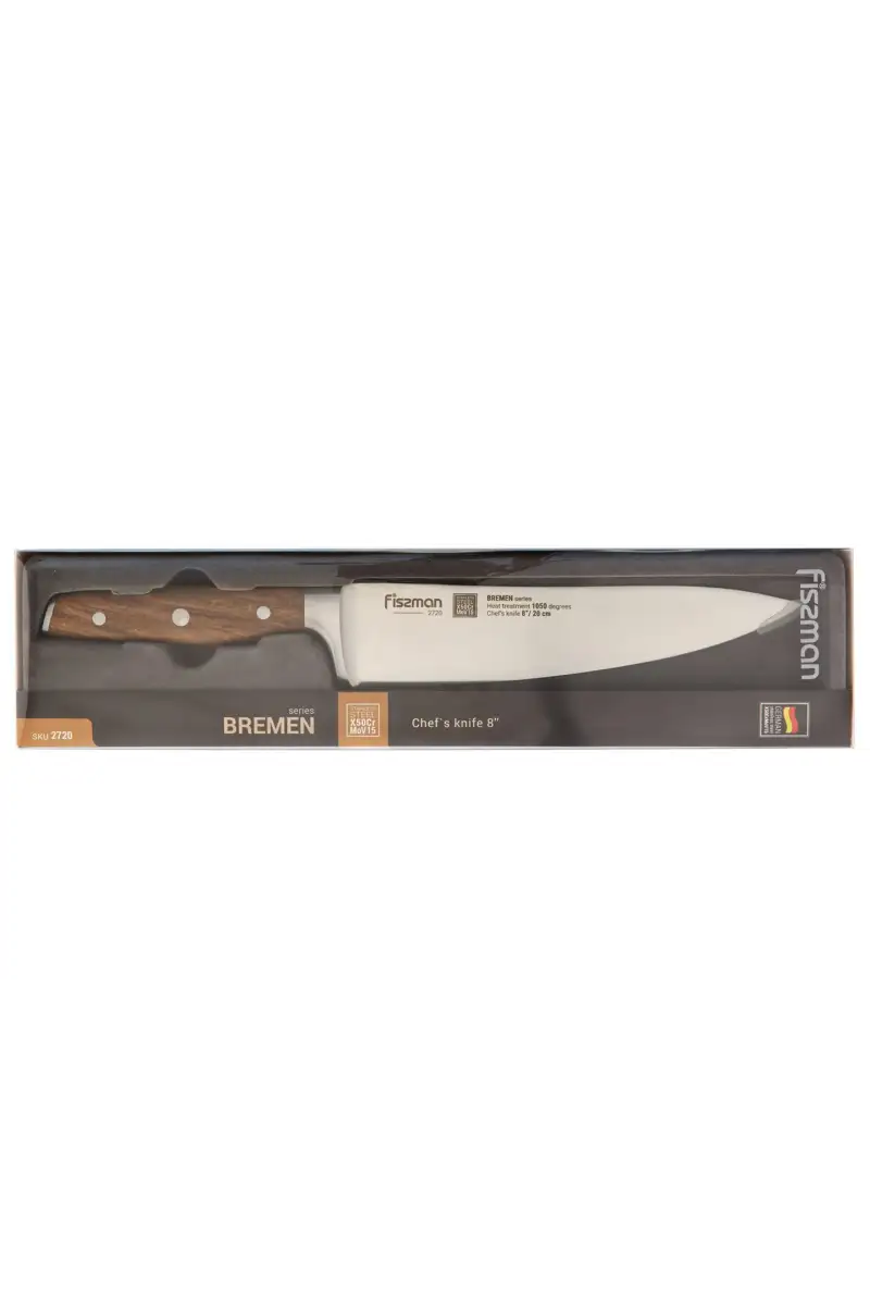 Nóż Szefa Kuchni 20 cm Fissman Bremen 2720