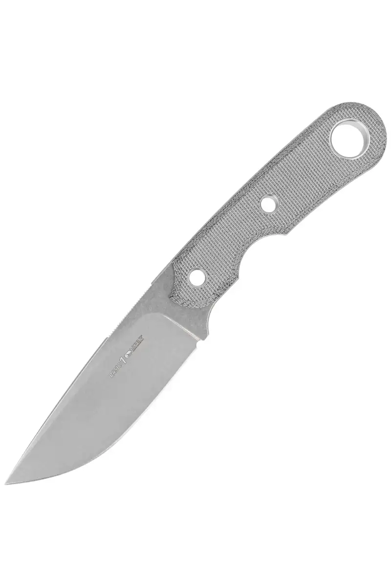 Nóż Viper Basic 1 Black Canvas Micarta, Stonewashed D2 by Tommaso Rumici (VT4028CB)