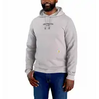 Bluza Carhartt Force Lightweight Logo Asphalt