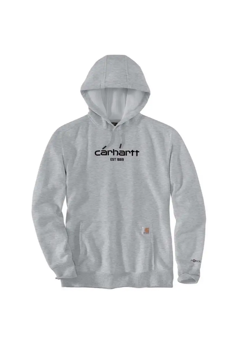 Bluza Carhartt Force Lightweight Logo Asphalt