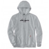 Bluza Carhartt Force Lightweight Logo Asphalt