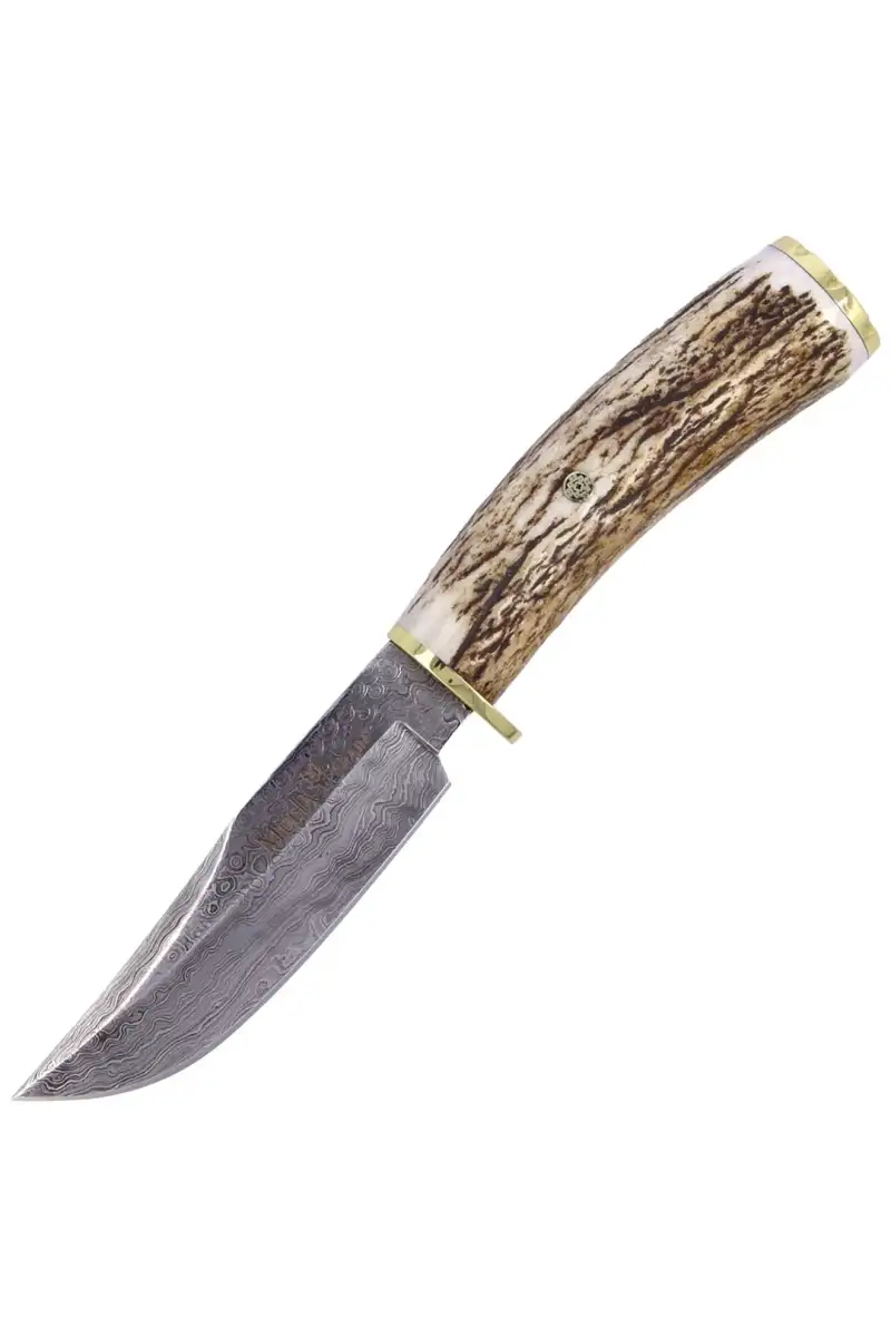 Nóż Muela Braco Deer Stag, Damascus 110mm (BRACO-1