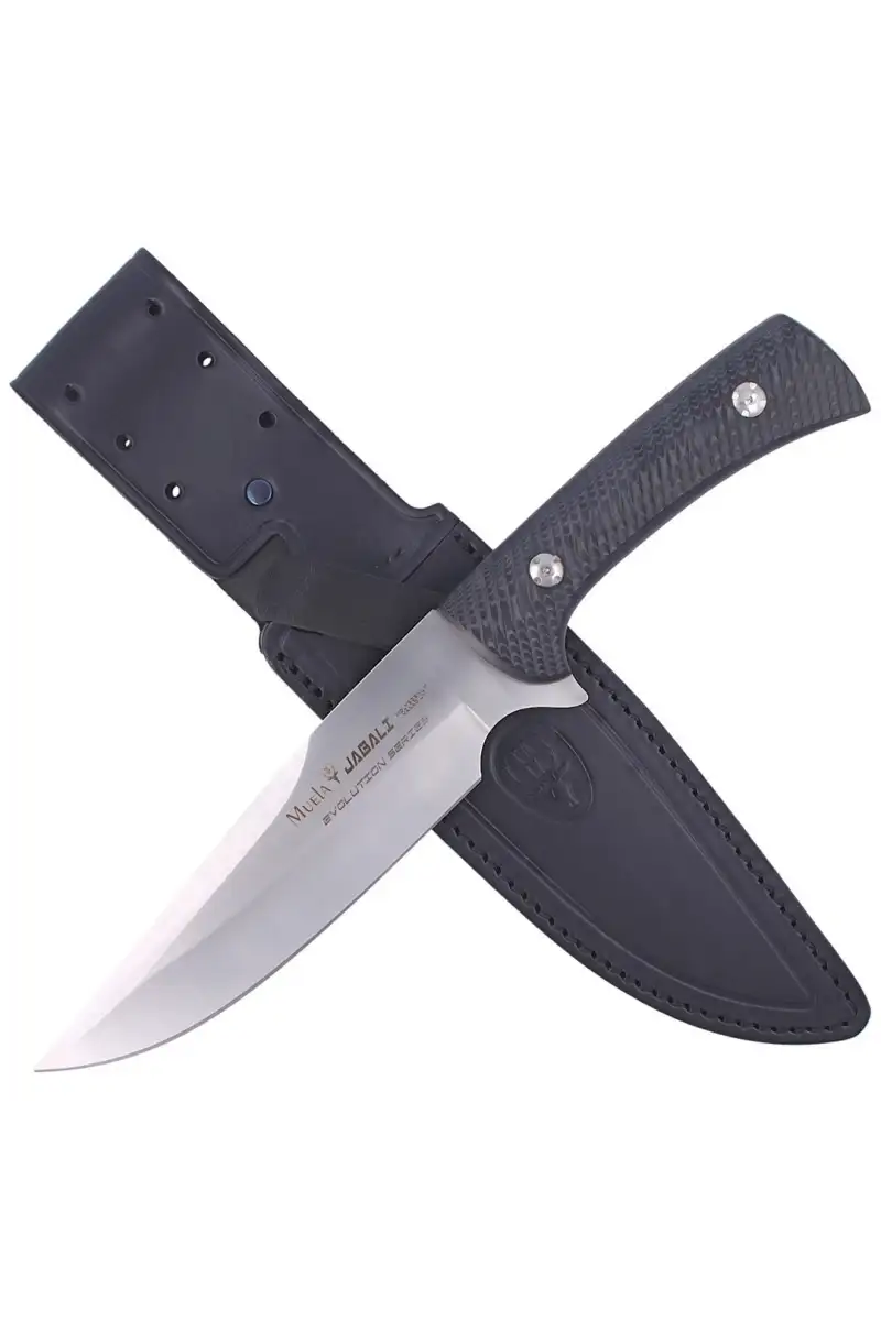 Nóż Muela Jabali Black Micarta, Satin 170mm (JABAL