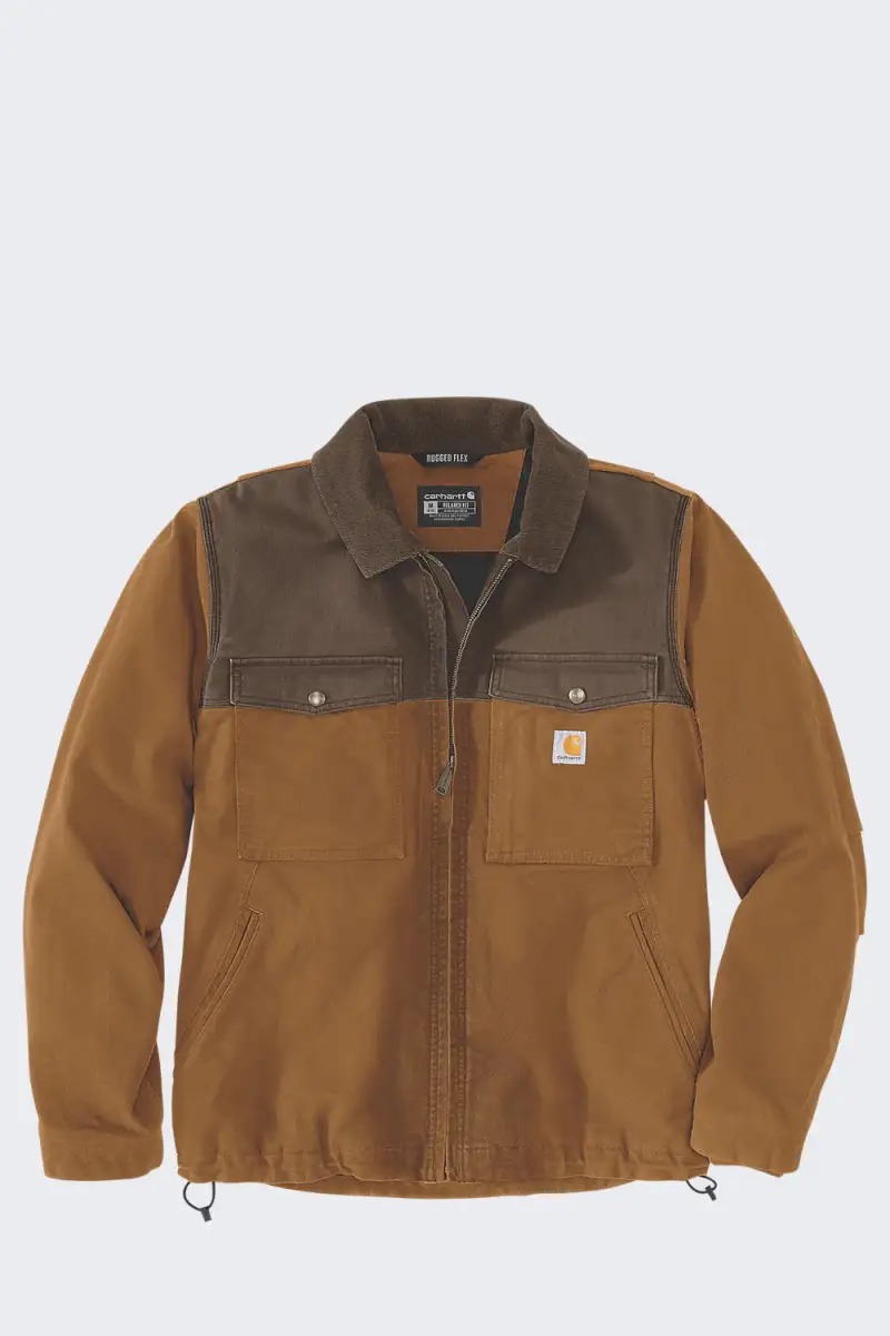 Kurtka Carhartt Montana Rugged Flex Duck Brown