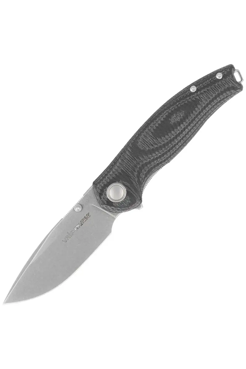 Nóż składany Viper Vale Black Suretouch, Stonewashed MagnaCut by Jesper Voxnæs (V6006GG)
