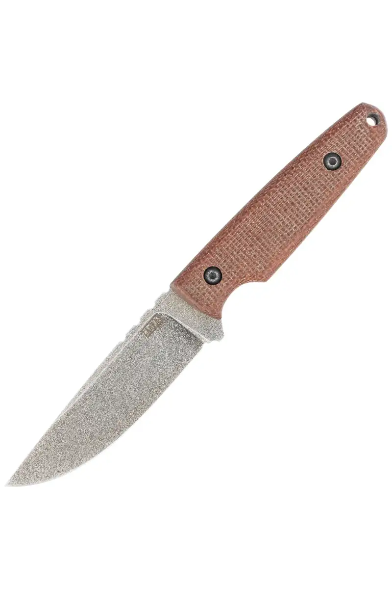 Nóż Za-Pas Handie Brown Micarta, Acid Stonewash NMV (HAN-ST-M-BR)