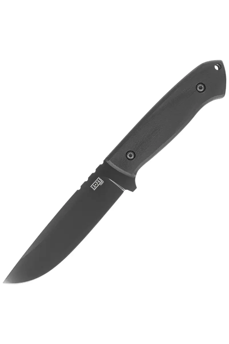 Nóż Za-Pas Ultra Outdoor Black G10, Stonewash NMV (UO-CE-G10-BL)