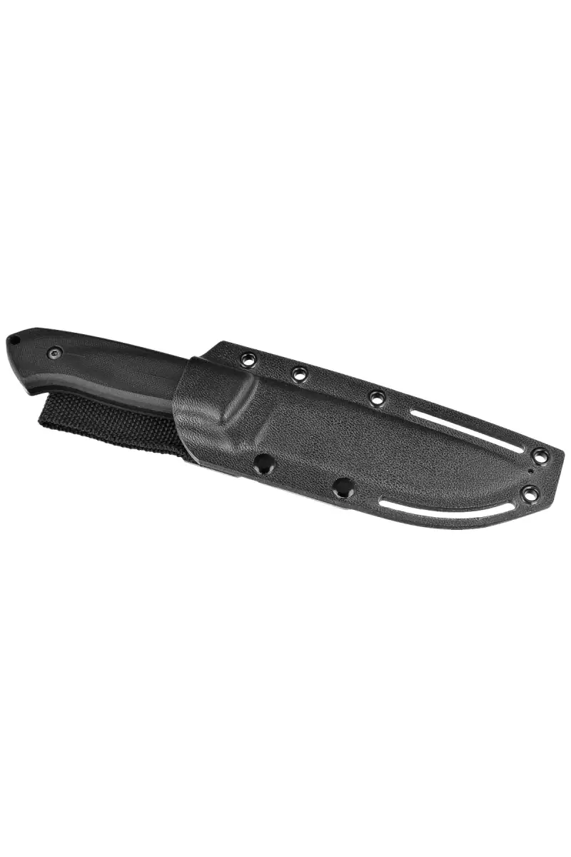 Nóż Za-Pas Ultra Outdoor Black G10, Stonewash NMV (UO-CE-G10-BL)