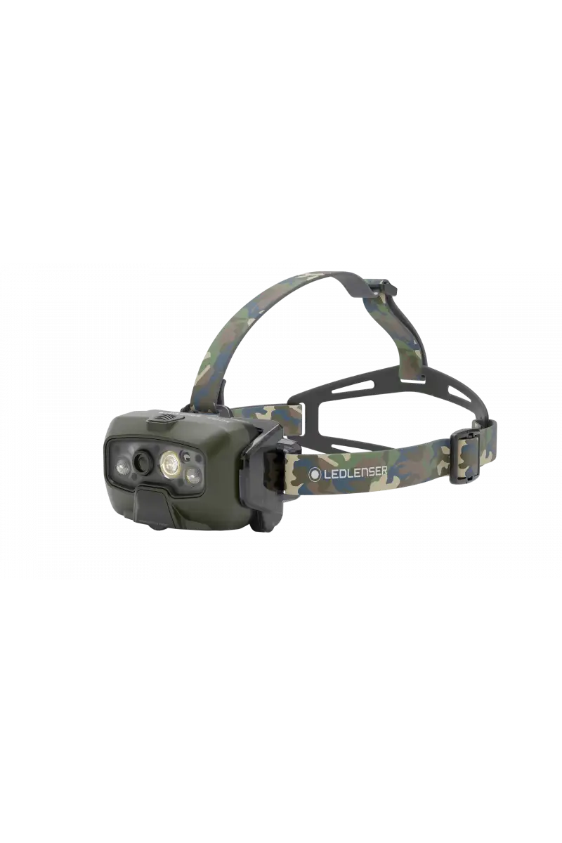 Latarka Ledlenser HF8R Core RGB camouflage