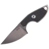 Nóż na szyje MKM Mikro 1 Carbon Fiber, Stone Washe