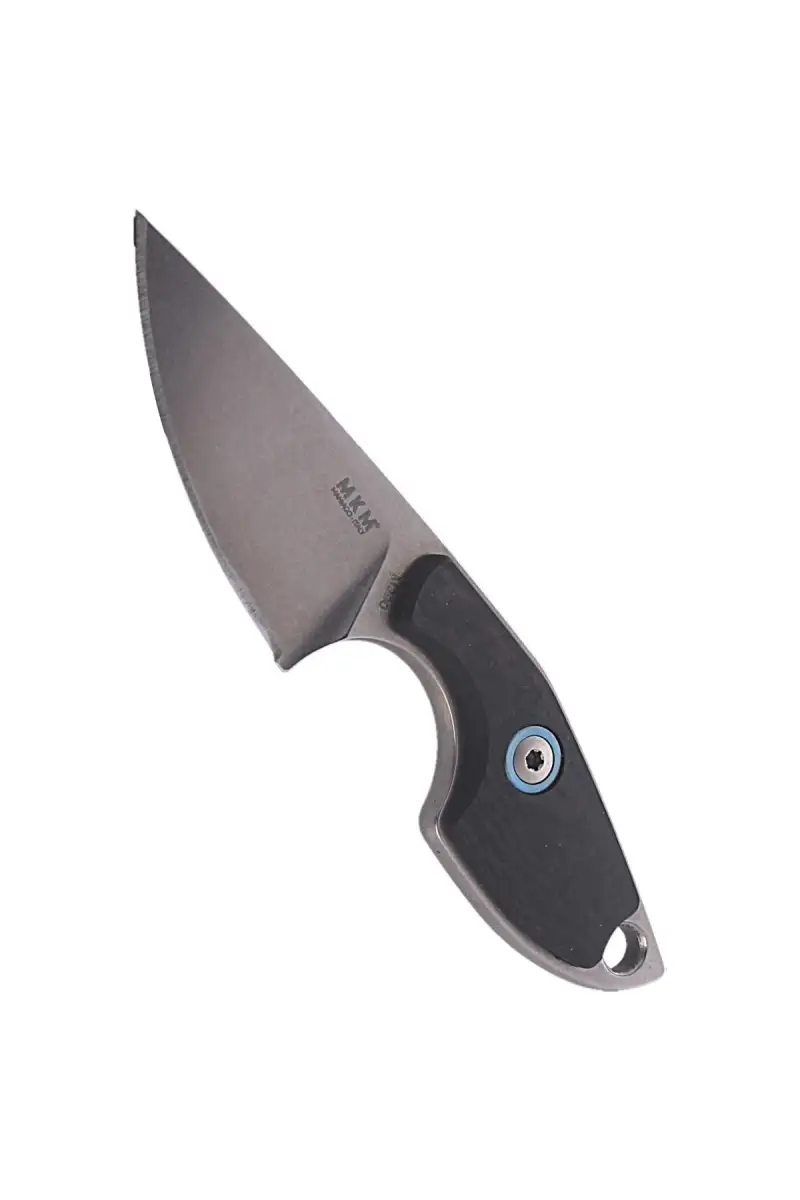 Nóż na szyje MKM Mikro 1 Carbon Fiber, Stone Washe