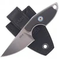 Nóż na szyje MKM Mikro 1 Carbon Fiber, Stone Washe