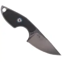 Nóż na szyje MKM Mikro 1 Carbon Fiber, Stone Washe